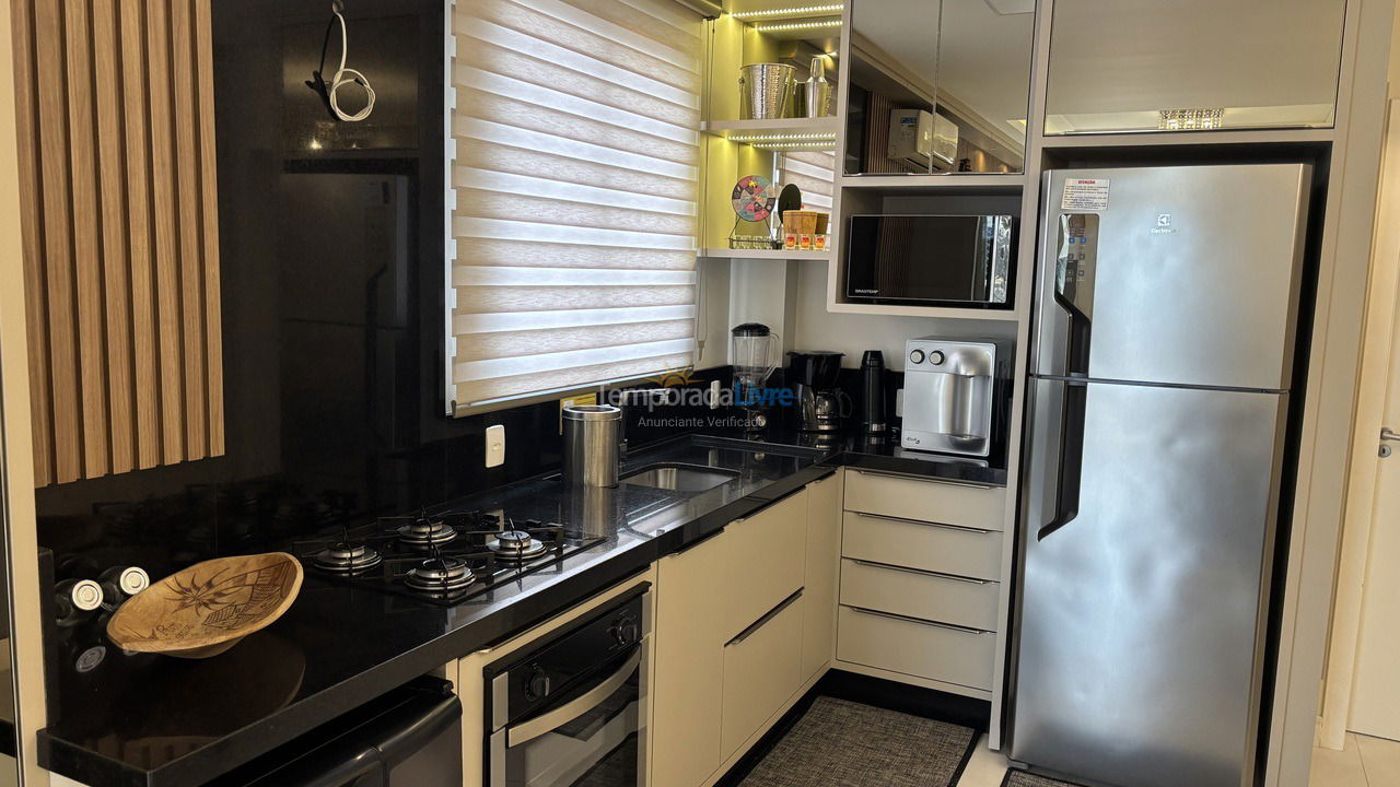 Apartment for vacation rental in Governador Celso Ramos (Praia de Palmas)