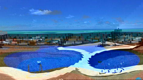 Apto Port Ville 707 Piscina con vista panorámica