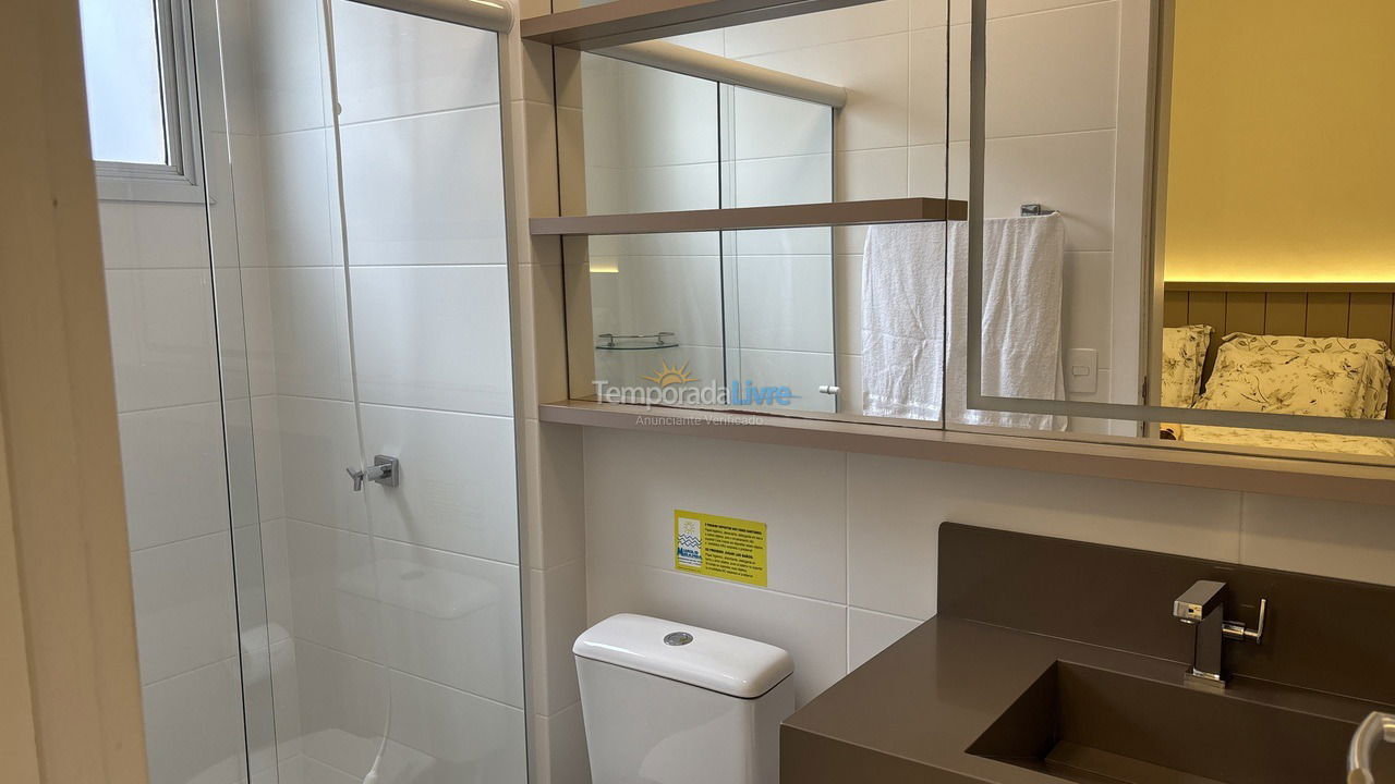 Apartment for vacation rental in Governador Celso Ramos (Praia de Palmas)