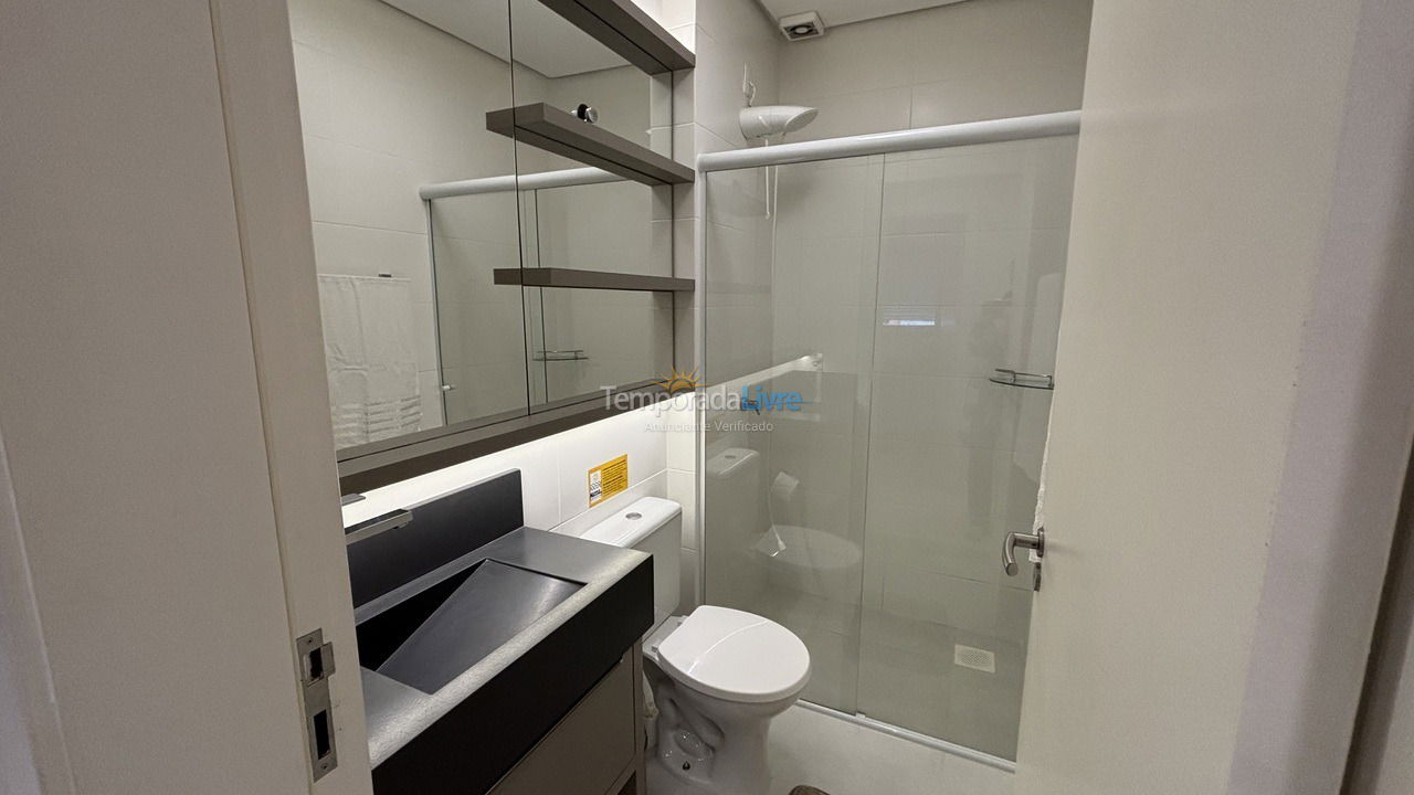 Apartment for vacation rental in Governador Celso Ramos (Praia de Palmas)