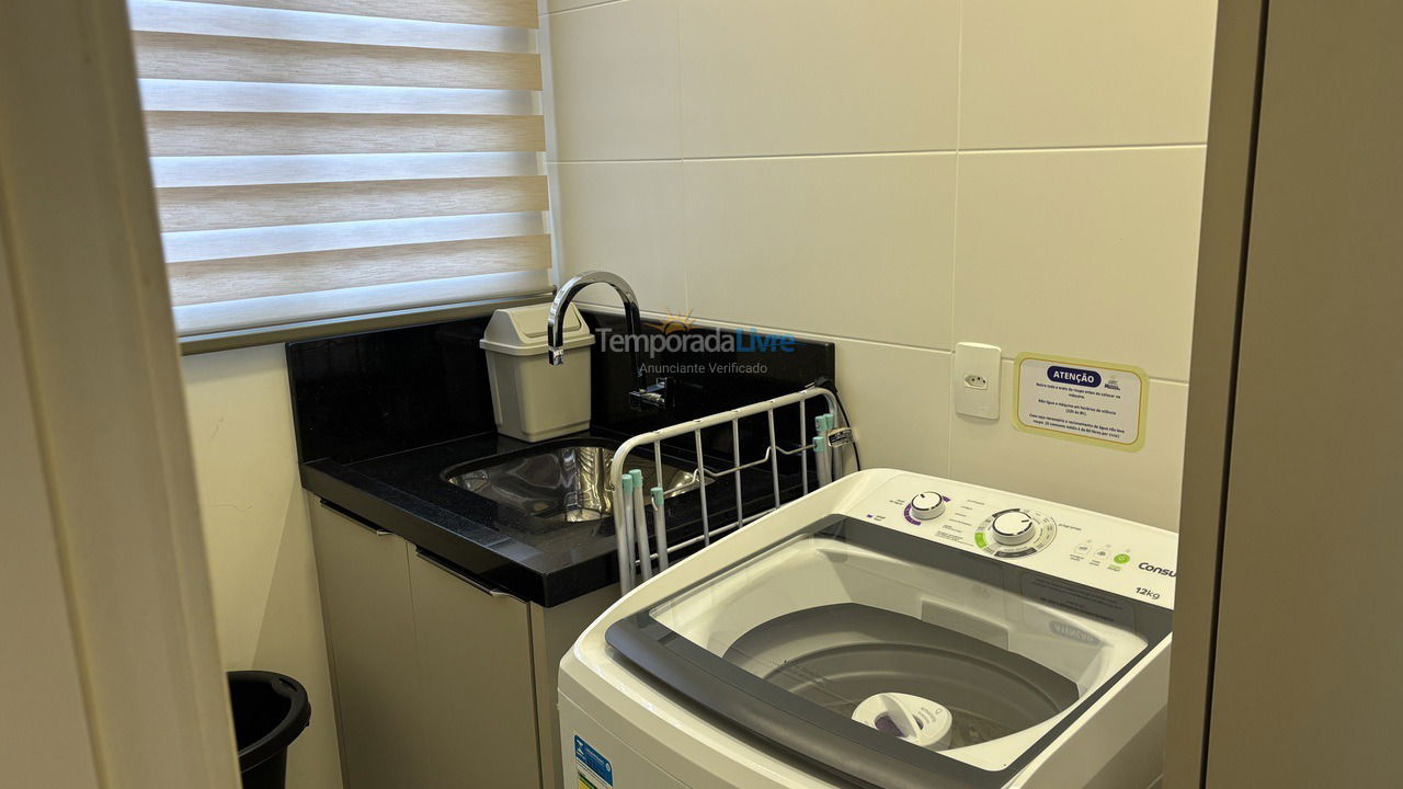 Apartment for vacation rental in Governador Celso Ramos (Praia de Palmas)