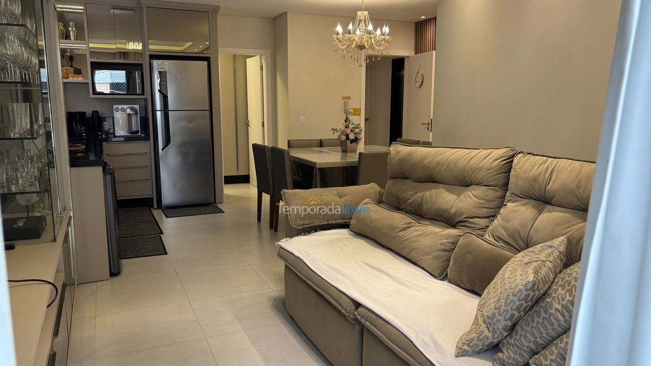 Apartment for vacation rental in Governador Celso Ramos (Praia de Palmas)