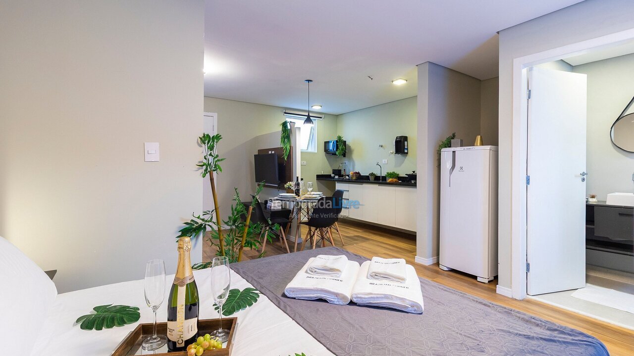 Apartamento para aluguel de temporada em Santos (Encruzilhada)