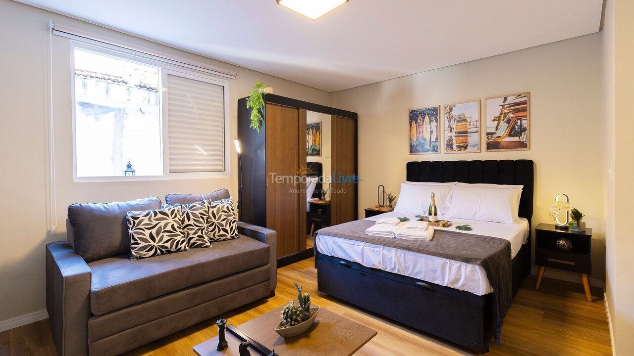 Apartamento para aluguel de temporada em Santos (Encruzilhada)