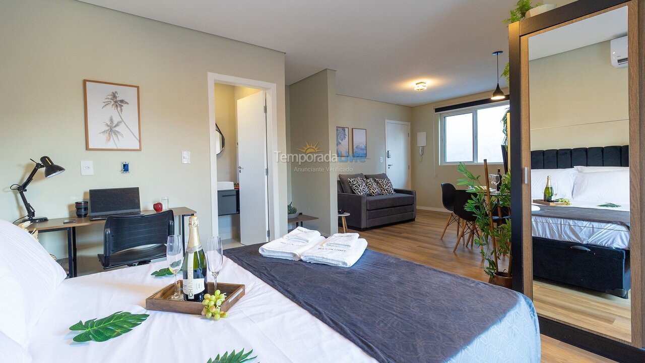 Apartment for vacation rental in Santos (Encruzilhada)