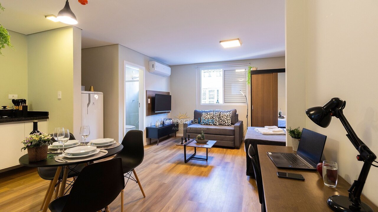 Apartamento para aluguel de temporada em Santos (Encruzilhada)