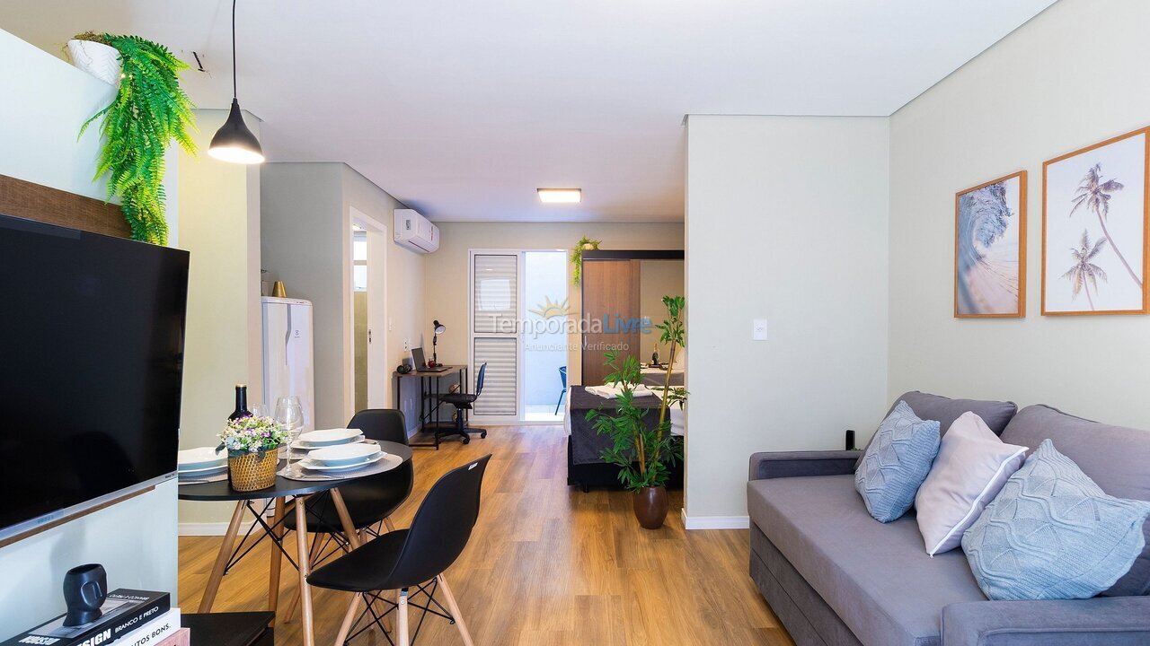 Apartamento para aluguel de temporada em Santos (Encruzilhada)