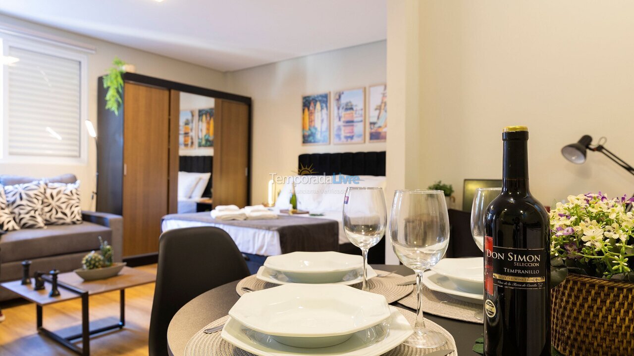 Apartamento para aluguel de temporada em Santos (Encruzilhada)