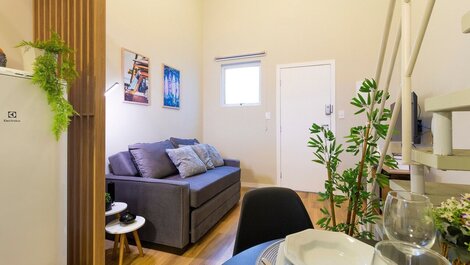 Loft moderno, Gonzaga,AC, Varanda|Brazilian Corner