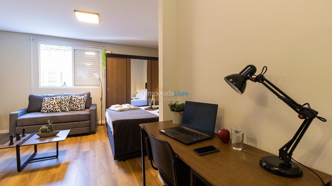 Apartamento para aluguel de temporada em Santos (Encruzilhada)