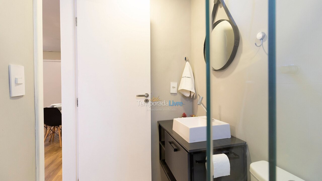 Apartamento para aluguel de temporada em Santos (Encruzilhada)