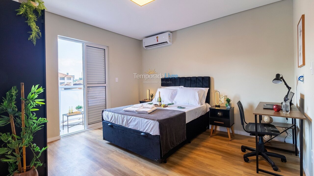Apartment for vacation rental in Santos (Encruzilhada)