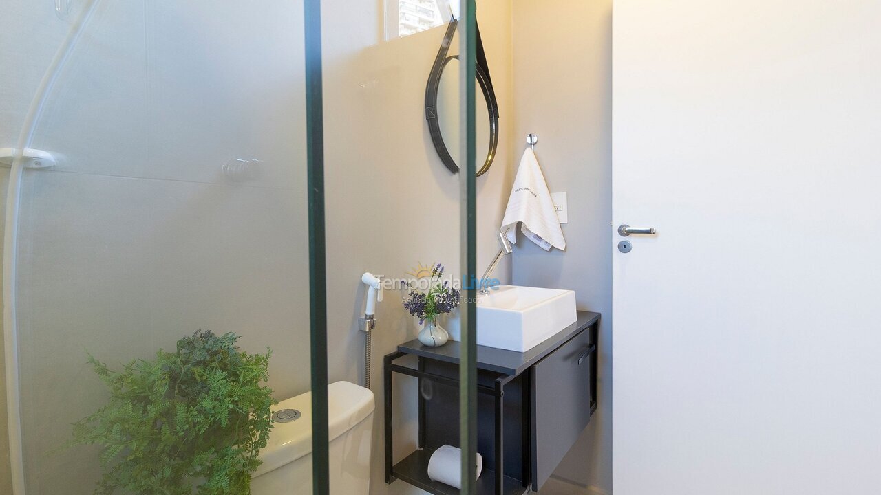 Apartment for vacation rental in Santos (Encruzilhada)