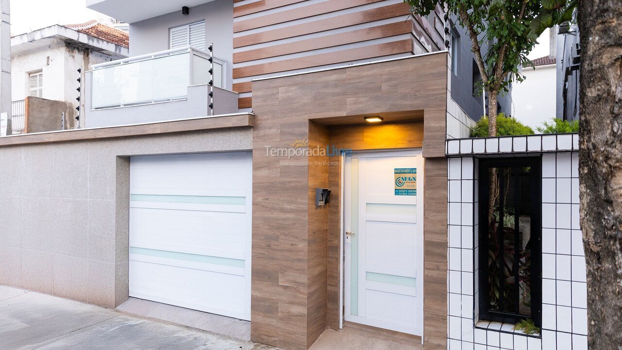 Apartamento para aluguel de temporada em Santos (Encruzilhada)