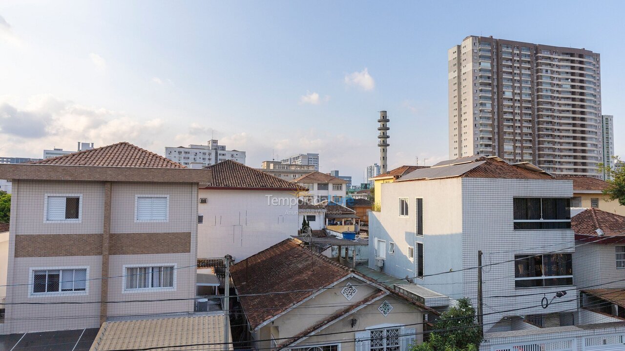 Apartment for vacation rental in Santos (Encruzilhada)