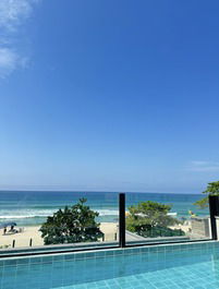 Casa pé na areia em Maresias