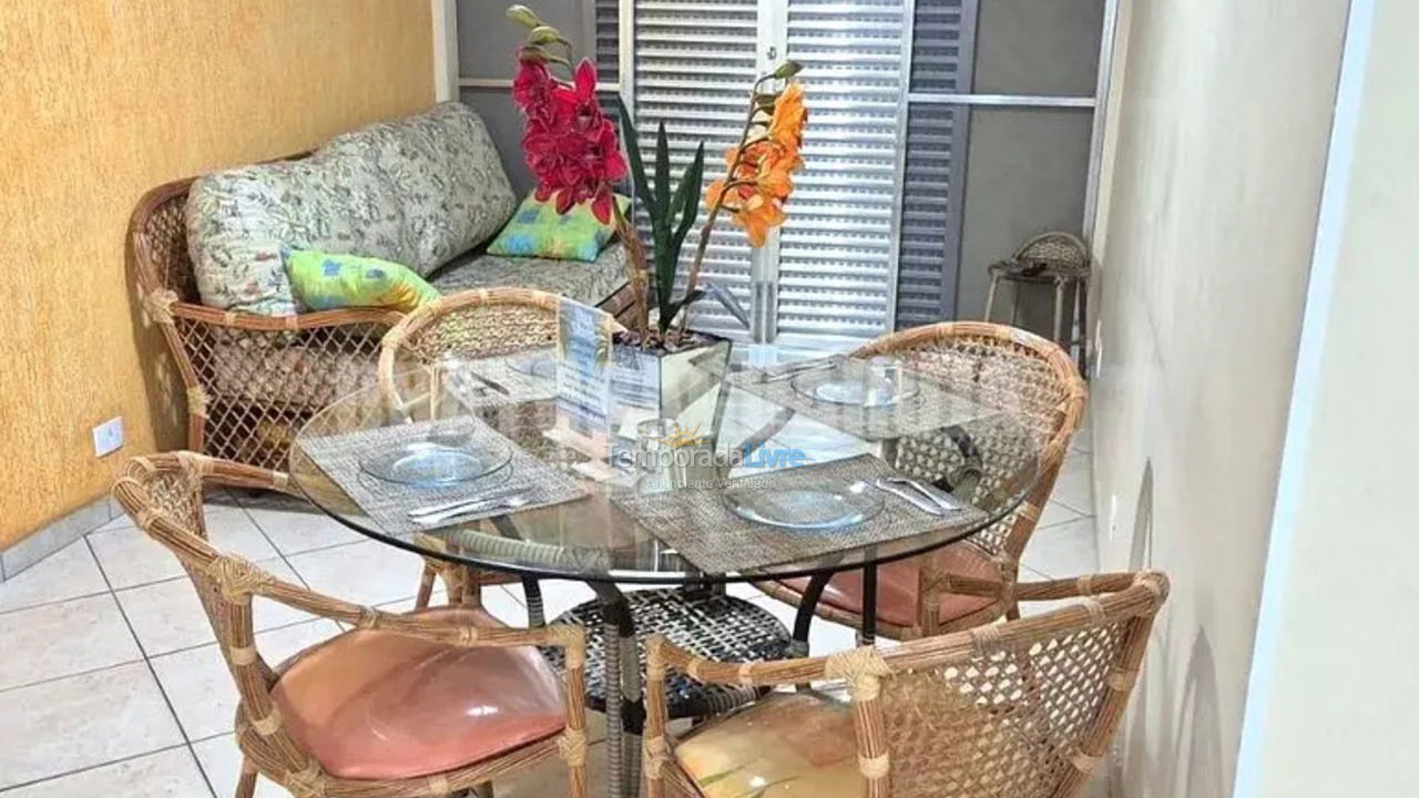 Apartment for vacation rental in Guarujá (Enseada)