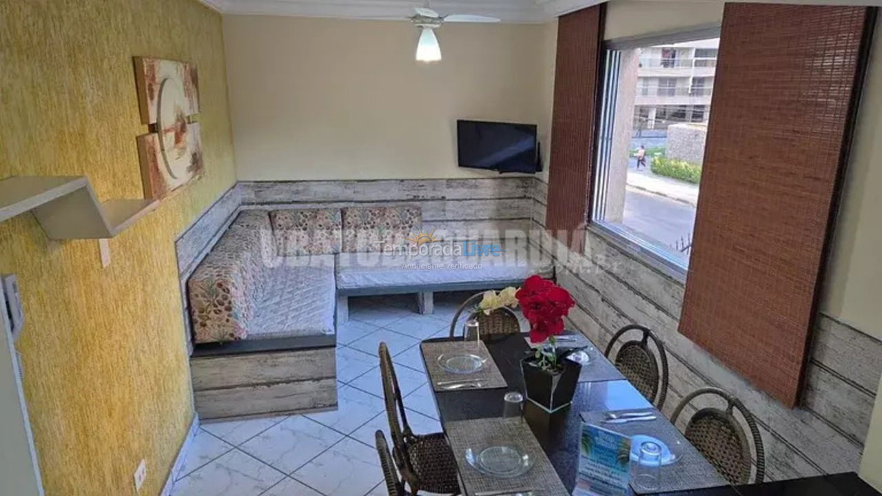 Apartment for vacation rental in Guarujá (Enseada)