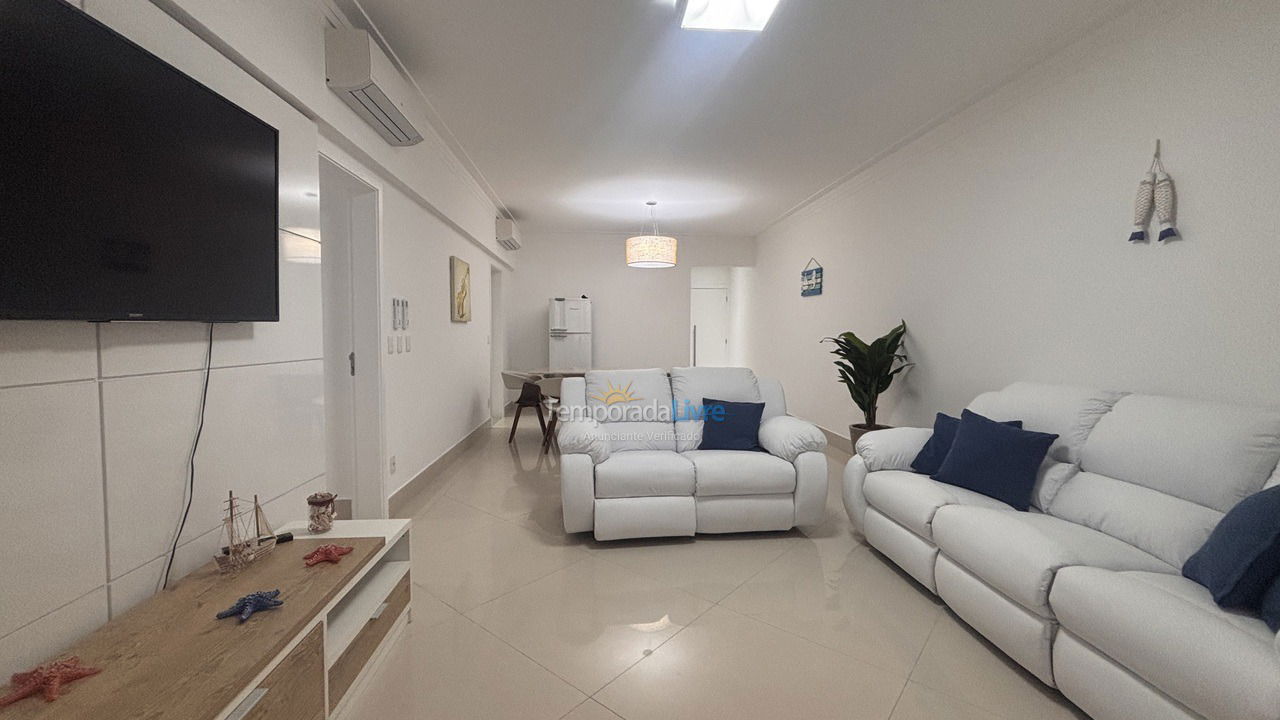 Apartamento para aluguel de temporada em Bertioga (Riviera de São Lourenço)