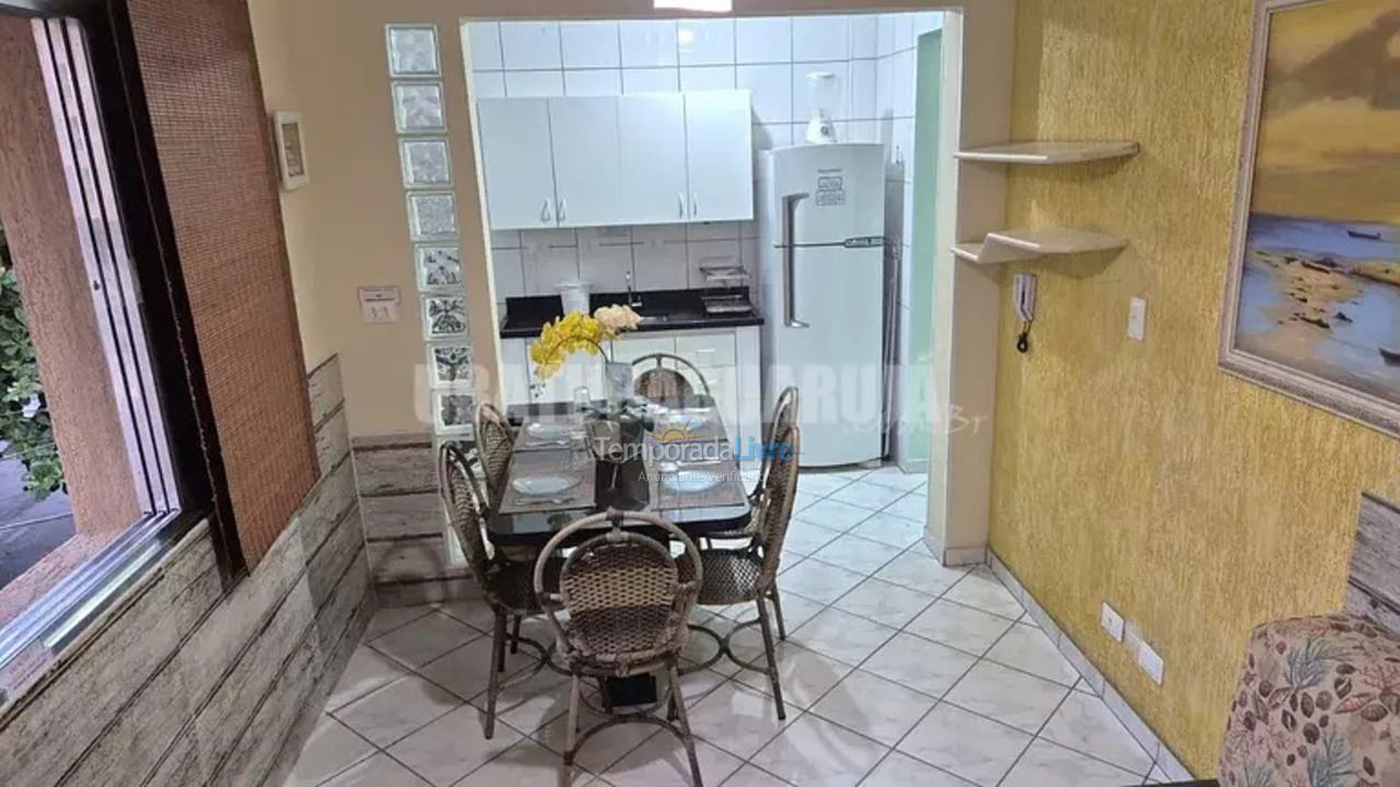 Apartment for vacation rental in Guarujá (Enseada)