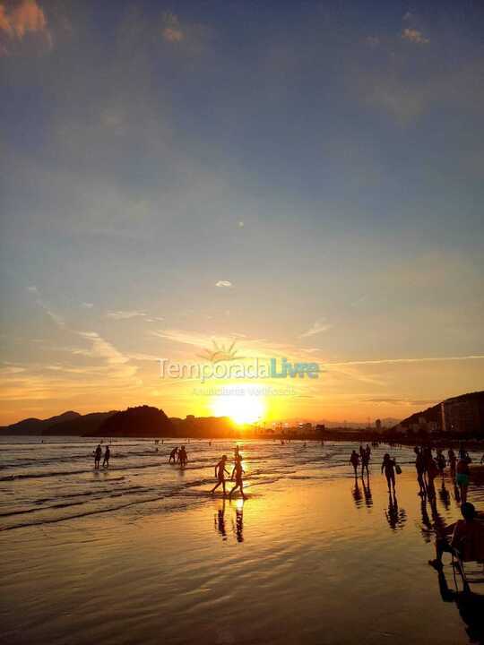 House for vacation rental in São Vicente (Gonzaguinha)