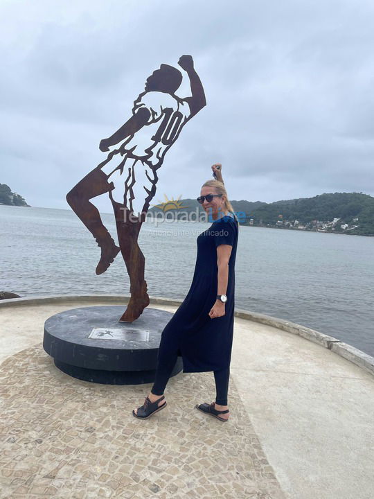 House for vacation rental in São Vicente (Gonzaguinha)