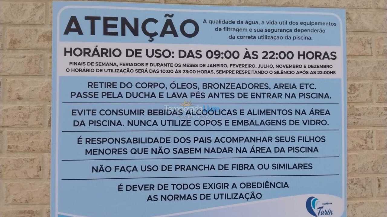 Apartment for vacation rental in Bertioga (Riviera de São Lourenço)