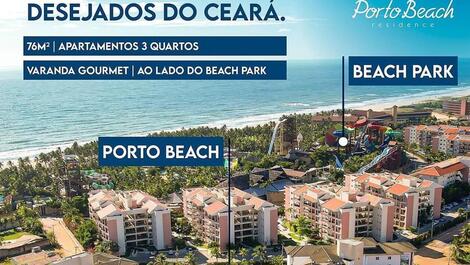 Apartamento en Porto das Dunas (Beach Park)