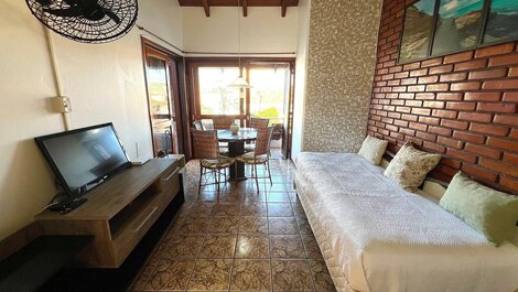 Encantador apartamento de 2 dormitorios en el centro de Bombinhas