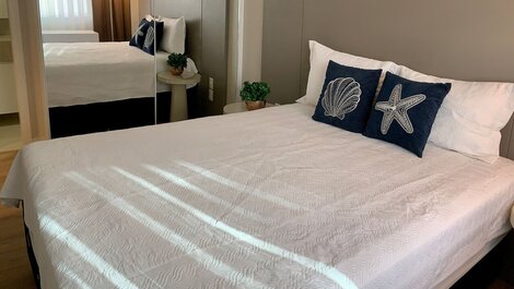 127C Varandas do Atlântico for up to 6 people, facing the sea, Bombas beach