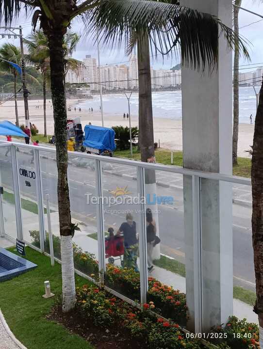 Apartment for vacation rental in Guarujá (Astúrias)