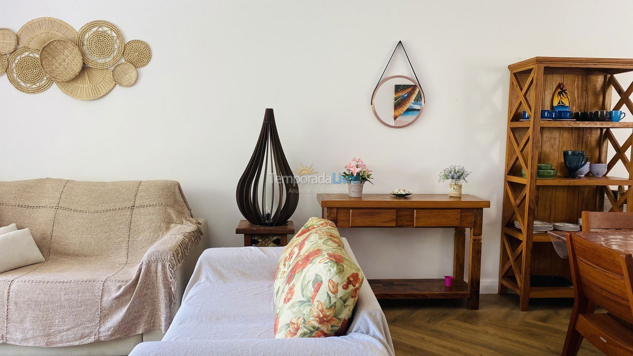 Apartment for vacation rental in Ubatuba (Enseada)