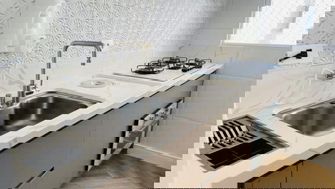 Apartment 100m from the sea in a condominium.
