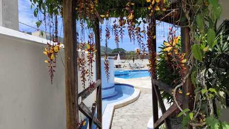 Apartment 100m from the sea in a condominium.
