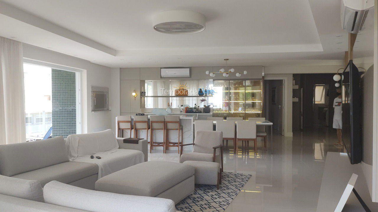 Apartamento para aluguel de temporada em Florianopolis (Jurerê Internacional)
