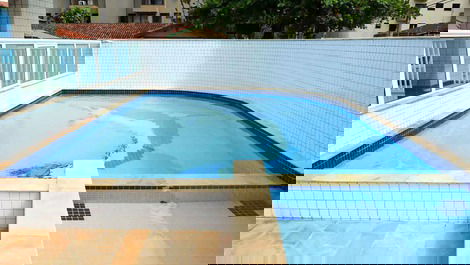 3 bedrooms for 8 people one block from Praia Grande - Ubatuba