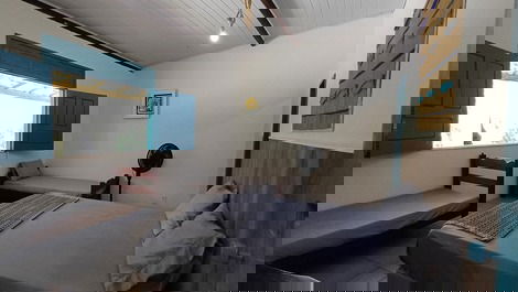 Suíte acomoda até 4 pessoas.