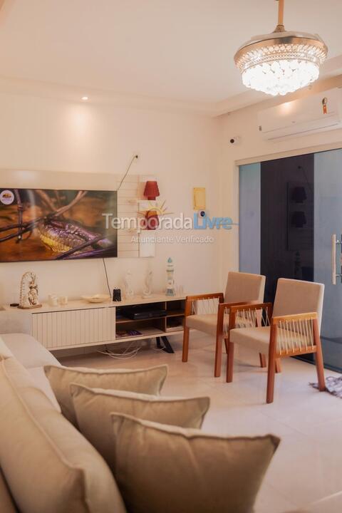 Casa para alquiler de vacaciones em Porto Seguro (Praia de Taperapuan)