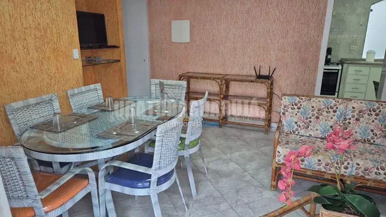 Apartamento para aluguel de temporada em Guaruja (Jardim Belmar)