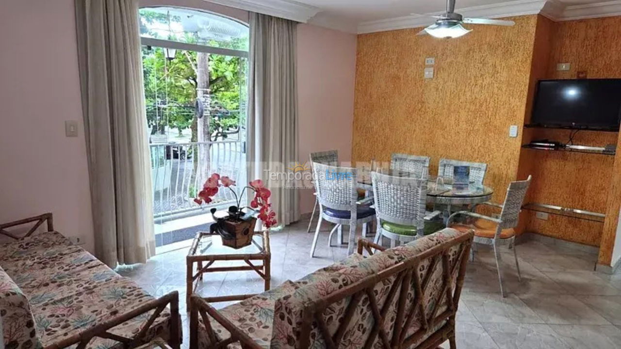 Apartamento para aluguel de temporada em Guaruja (Jardim Belmar)