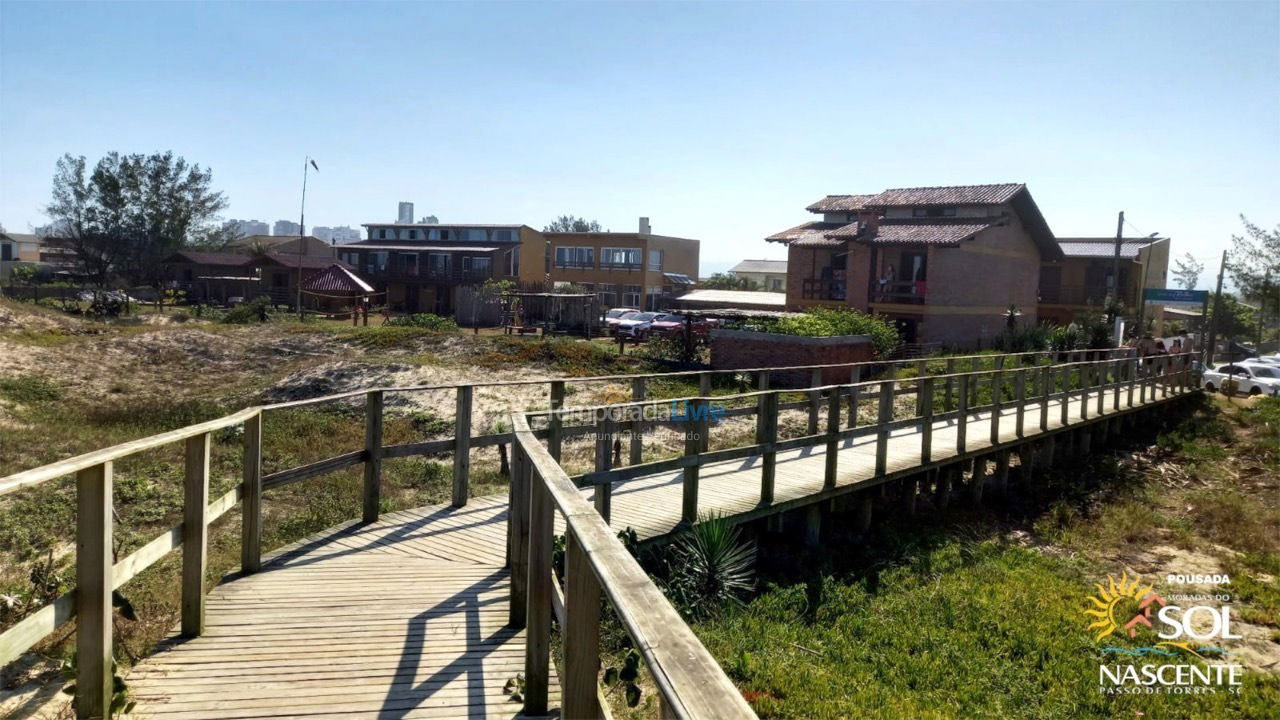 Apartamento para aluguel de temporada em Passo de Torres (Passargada)