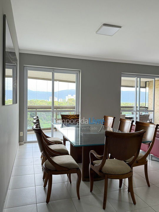 Apartamento para aluguel de temporada em Bertioga (Riviera de São Lourenço)