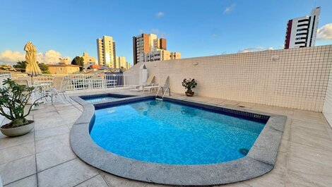 Elegante Piso con Vista Panorámica Frontal al Mar - Praia da Atalaia