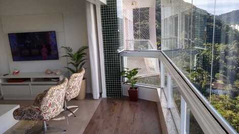 Varanda integrada com sala