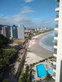 Vista praia enseada