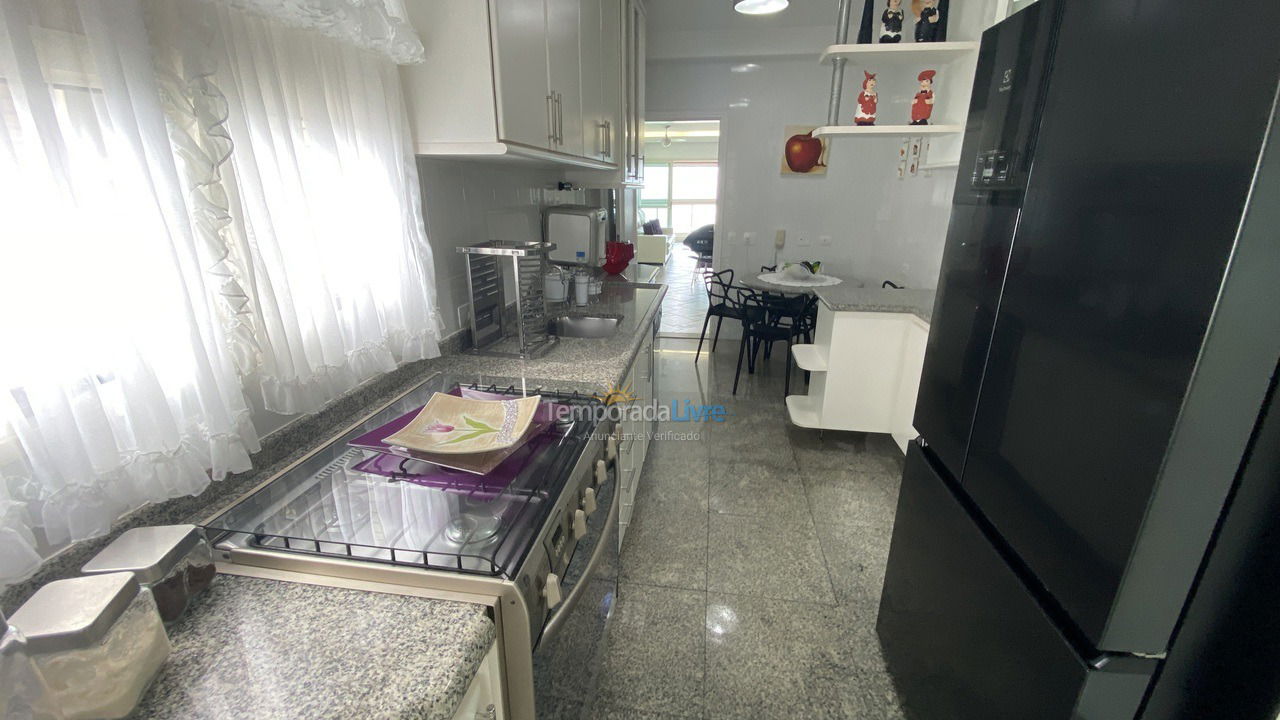 Apartamento para aluguel de temporada em Bertioga (Riviera de São Lourenço)