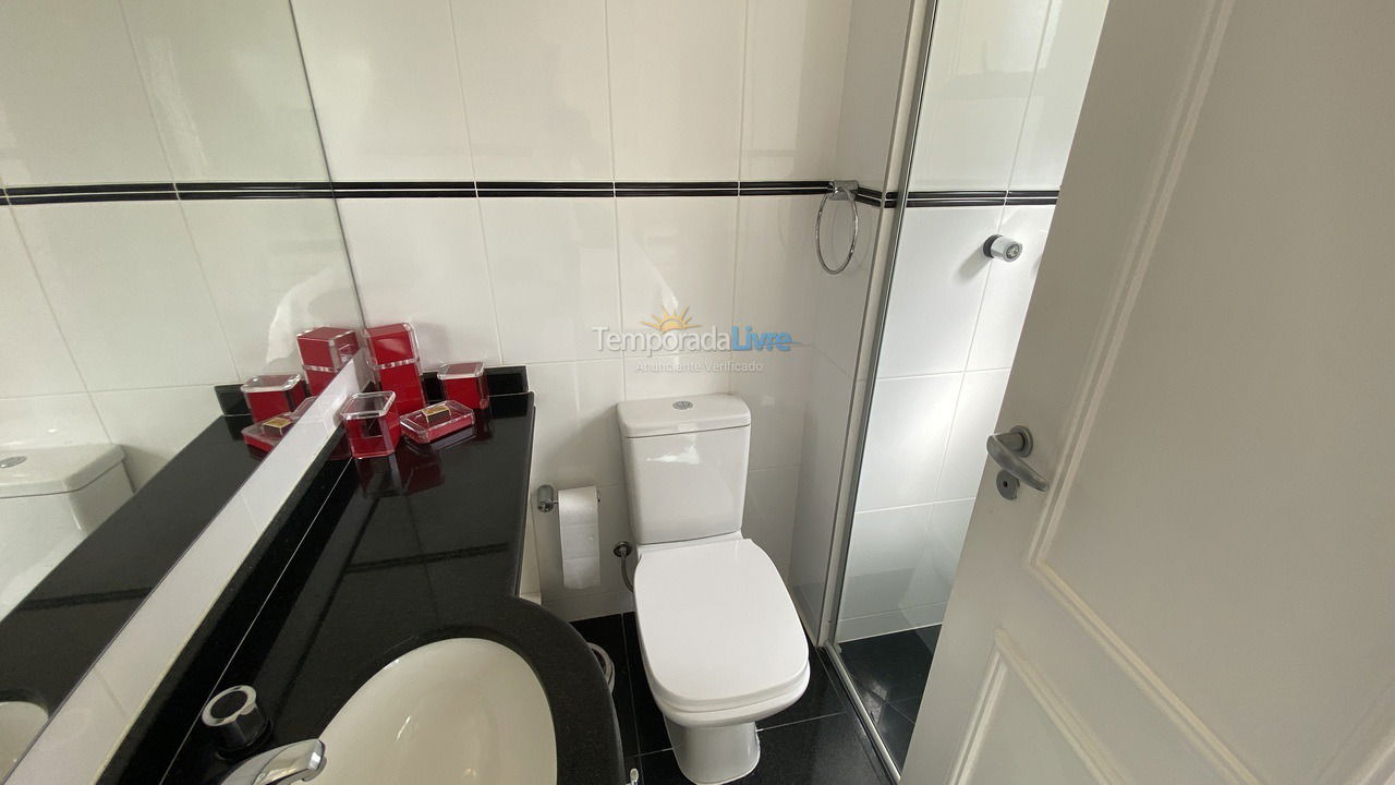 Apartamento para aluguel de temporada em Bertioga (Riviera de São Lourenço)