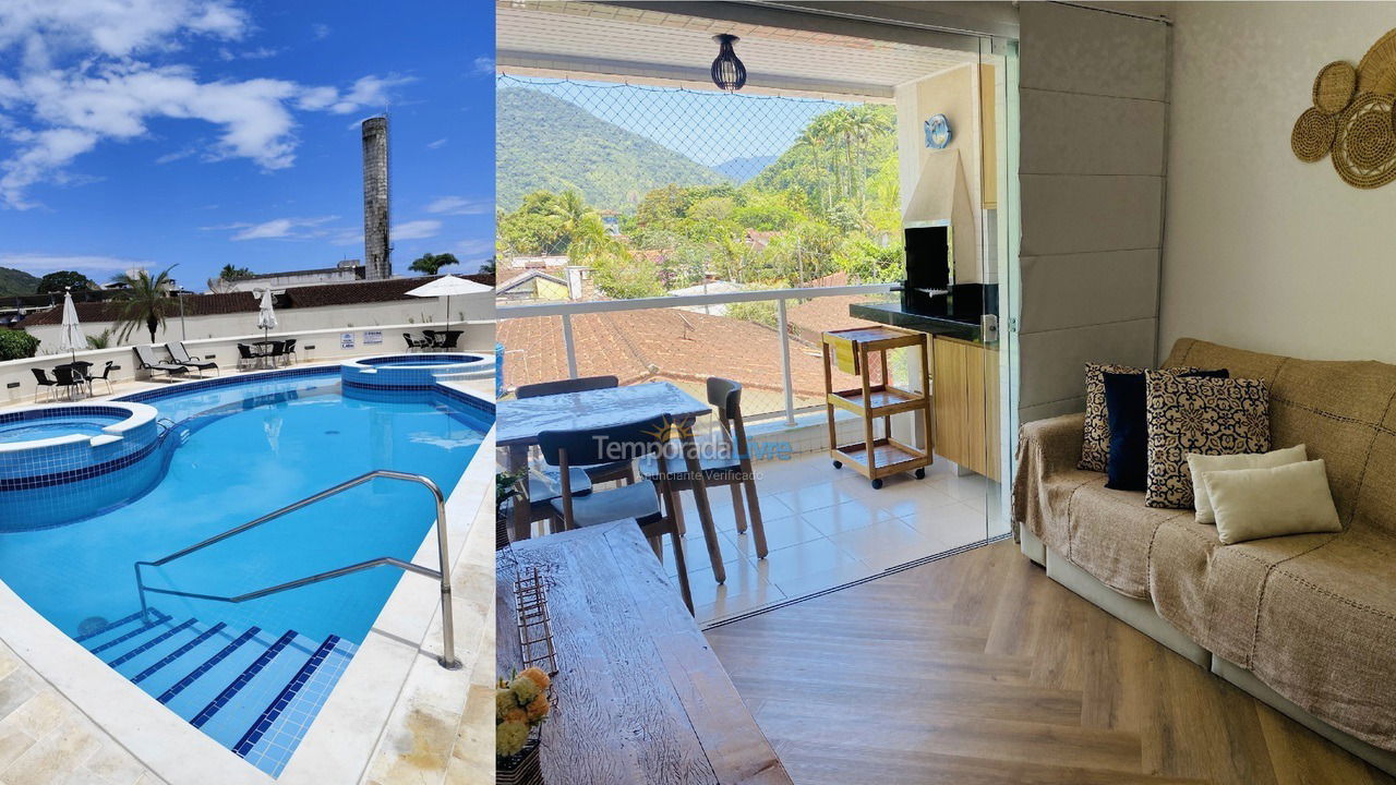 Apartment for vacation rental in Ubatuba (Enseada)
