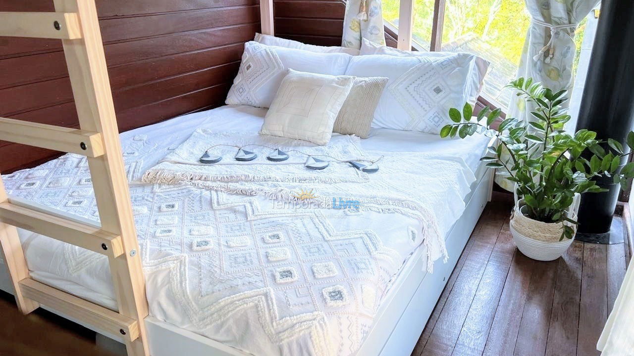 Casa para alquiler de vacaciones em Palhoça (Guarda do Embaú)