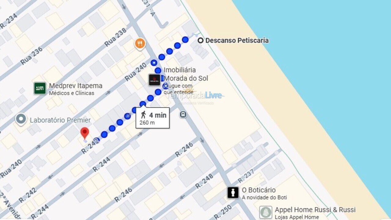 Apartamento para alquiler de vacaciones em Itapema (Meia Praia)